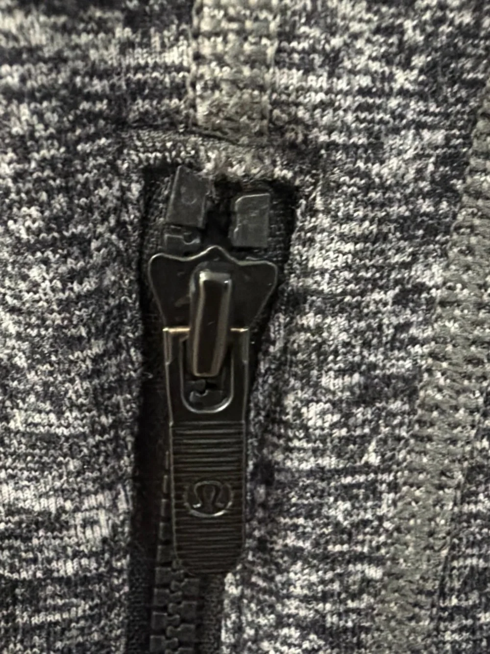 lululemon athletica Heathered Charcoal Full-Zip Jacket